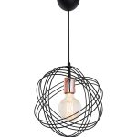 SATURNO BLACK 1/L  Μοντέρνο φωτιστικό