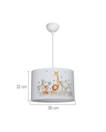 KID-ZOO 1/L ΚΡΕΜΑΣΤΟ ΠΑΙΔΙΚΟ ΖΩΑΚΙΑ Φ-30CM - Image 4