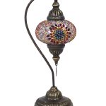 ORIENTAL PR-Β ΠΟΡΤΑΤΙΦ ΒΙΤΡΩ ΚΟΥΡΜΠΑ BRONZE-ΠΟΛΥΧΡΩΜΟ ΓΥΑΛΙ