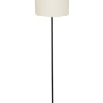 HFLB-01 FLOOR LAMP BL-ΛΕΥΚΟ/ΚΡΕΜ ΔΑΠΕΔΟΥ ΜΕ ΑΜΠΑΖΟΥΡ Φ40 ΚΥΛΙΝΔΡΟ
