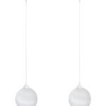 Κρεμαστό φωτιστικό GL-6040/2L RAGA WH-WHITE ΚΡΕΜΑΣΤΟ ΑΛΑΒΑΣΤΡΟ