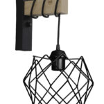 DM-04AP SQUARE BLACK ΑΠΛΙΚΑ ΞΥΛΟ ΠΛΕΓΜΑ
