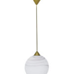 Φωτιστικό  GL-6040 1/L GOLD-KAFE ΑΛΑΒΑΣΤΡΟ
